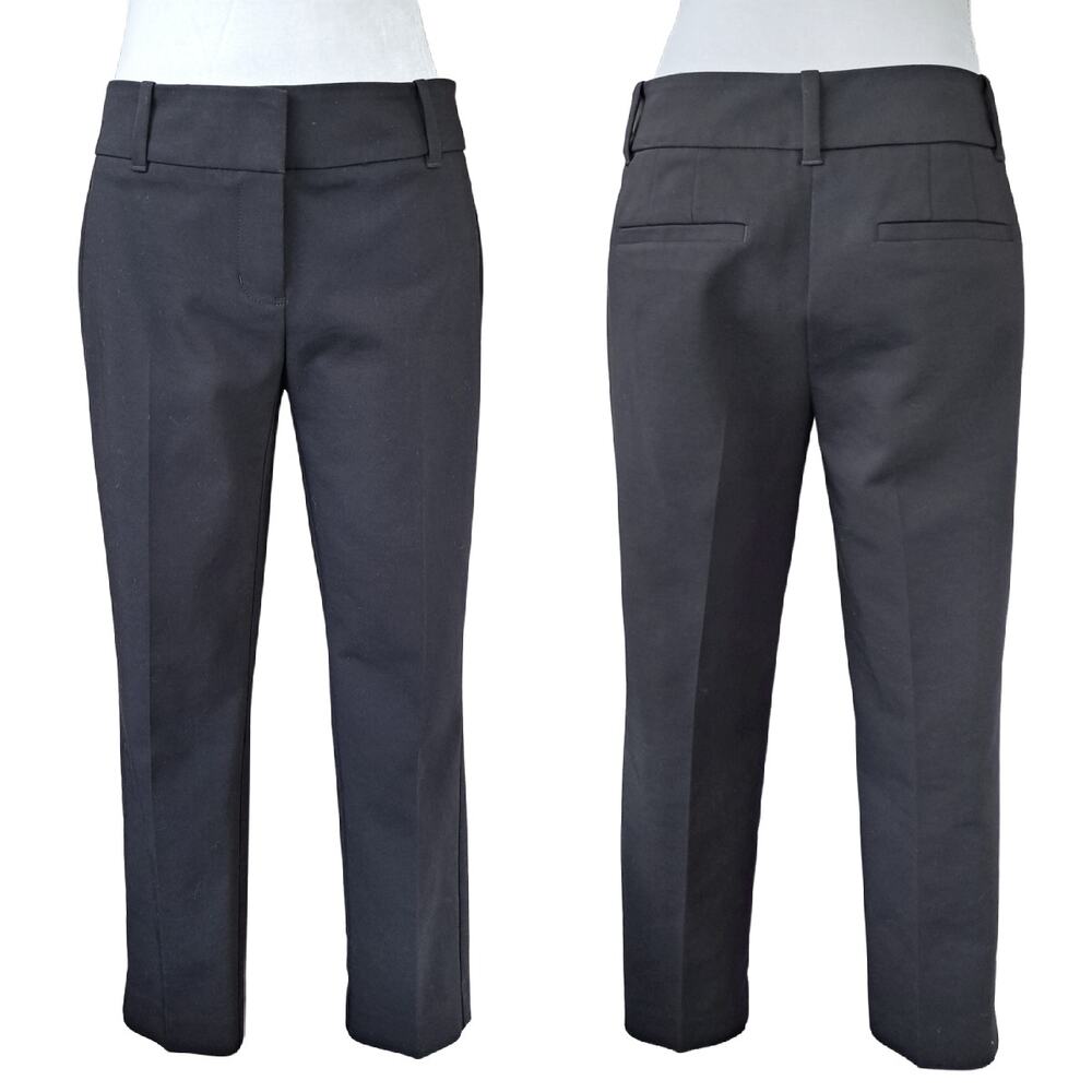 White House Black Market Black Slim Ankle Pant Size 6 Career Work